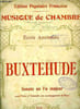 SONATES EN FA MAJEUR. BUXTEHUDE