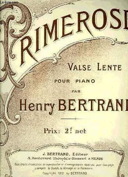 PRIMEROSE. BERTRAND Henri