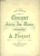 CONCERT DANS LES BOIS. FLOQUET A.