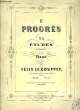 LE PROGRES, 25 ETUDES FACILES. LE COUPPEY F.