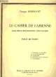 LE CAHIER DE FABIENNE. FRIBOULET Georges