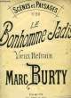 LE BONHOMME DE JADIS. BURTY Marc