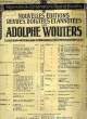 REPERTOIRE DU CONSERVATOIRE ROYAL DE BRUXELLES. WOUTERS Adolphe