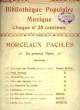 MORCEAUX FACILES. COLLECTIF