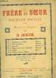 FRERE ET SOEUR, SIX DUO FACILES POUR PIANO ET VIOLON. HOSTIE D.
