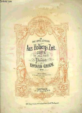 AUS HOLBERG'S ZEIT. GRIEG Edouard