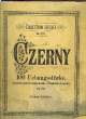 EXERCICES POUR LES COMMENCANTS. CZERNY