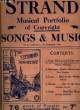 STRAND N°16, MUSICAL PORTFOLIO OF COPYRIGHT, SONGS & MUSIC. COLLECTIF