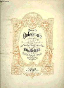 "ZWEILE ORCHESTERSUITE, AUS DER MUSIF ZU ""PEER GYNT"""