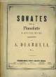 SONATES POUR LE PIANOFORTE. DIABELLI A.