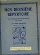 MON DEUXIEME REPERTOIRE. MEYER Nett