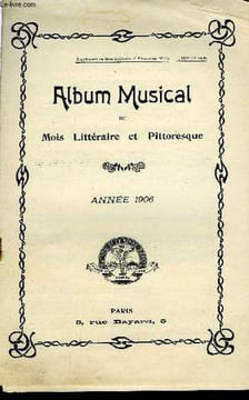 ALBUM DU MOIS LITTERAIRE ET PITTORESQUE. COLLECTIF