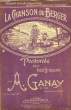 LA CHANSON DU BERGER. GANAY A.