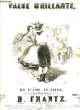 VALSE BRILLANTE DE L'AME EN PEINE. FRANTZ B.