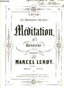 LES HARMONIES DU SOIR, MEDITATION, 2EME REVERIE