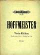 ETUDES POUR ALTO. HOFFMEISTER