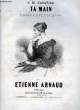 TA MAIN. ARNAUD Etienne