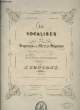 15 VOCALISES POUR SOPRANO OU MEZZO-SOPRANO. CONCONE J.