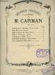 CHANT DU FORGERON. CARMAN M.