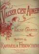 VALSER C'EST AIMER. FRANCHINO Raffaëlla / MANOURY Paul