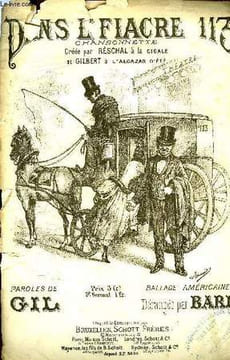 DANS L'FIACRE 113. BARD / GIL