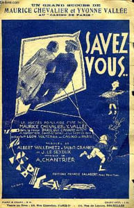 SAVEZ-VOUS !