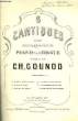 6 CANTIQUES. GOUNOD Charles
