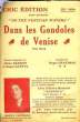 DANS LES GONDOLES DE VENISES. CRAYSSAC Roger / GASTYL Roger / BARROY Jehan