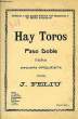 HAY TOROS. FELIU J.