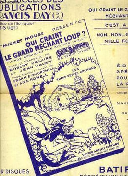 QUI CRAINT LE GRAND MECHANT LOUP ?. CHURCHILL F.E. / RONELL A. / VALAIRE R. / VALMY J.