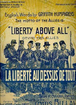 LA LIBERTE AU DESSUS DE TOUT (LIBERTY ABOVE ALL). BILLAUT Louis / ADAM Raphael / GROSS Gaston