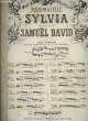 MADEMOISELLE SYLVIA. DAVID Samuel / FOURNIER