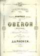 CHANT DES NYMPHES DE LA MER DE OBERON. PACHER J.A.