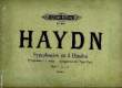 SYMPHONIEN ZU 4 HANDEN (SYMPHONIES A 4 MAINS - SYMPHONIES FOR PIANO DUET). HAYDN