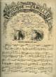 LA MUSIQUE DES FAMILLES 2° ANNEE N°7 - ROMANCE D'EURIANTHE + L'ATHEE MOURANT + NISIDA.. COLLECTIF