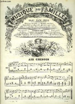 LA MUSIQUE DES FAMILLES 2° ANNEE N°49 - AIR CHINOIS + LA FLEUR DU SOUVENIR.. COLLECTIF