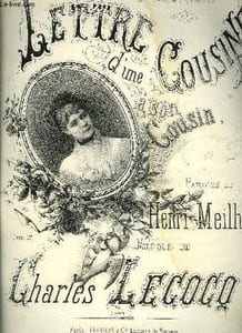 LETTRE D'UNE COUSINE