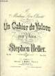 UN CAHIER DE VALSES. HELLER Stephen