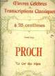 LE COR DES ALPES. PROCH