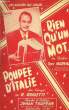 POUPEE D'ITALIE / RIEN QU'UN MOT. COLLECTIF