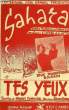 SAHARA / TES YEUX. COLLECTIF