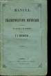 MANUEL DE TRANSPOSITION MUSICAL. MONCOUTEAU P.F.