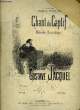 CHANT DU CAPTIF. JACQUEL Gustave