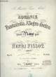 ROMANCE / FANTASIETTA / ALLEGRO DECISO. FISSOT Henri