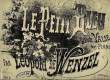 LE PETIT BLEU. DE WENZEL Léopold
