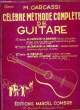 CELEBRE METHODE COMPLETE DE GUITARE 1ERE PARTIE. CARCASSI Matteo