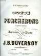 RONDE DES PORCHERONS. DUVERNOY J.B.