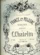 FRANCE ET POLOGNE. CHATELIN C.