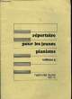 REPERTOIRE POUR LES JEUNES PIANISTES VOLUME 2. COLLECTIF