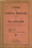 LIVRE DE LECTURES MUSICALES 2EME VOLUME. SCHLOSSER Paul